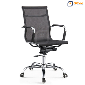 Ghế xoay liền lưới lưng trung G8129