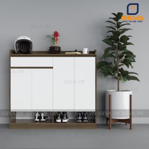 Tủ giầy Kochan 120cm vân óc chó TG24