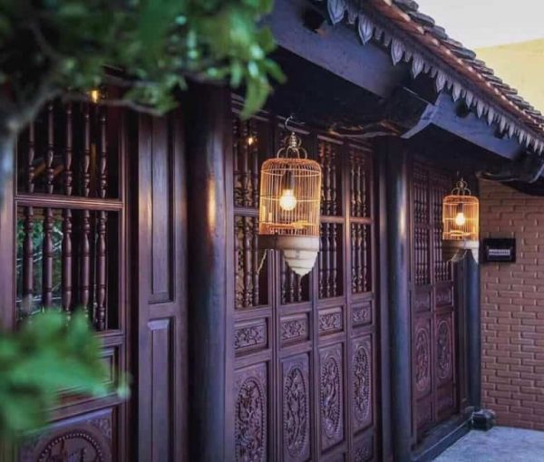 Gỗ lim thường được sử dụng làm kèo nhà 