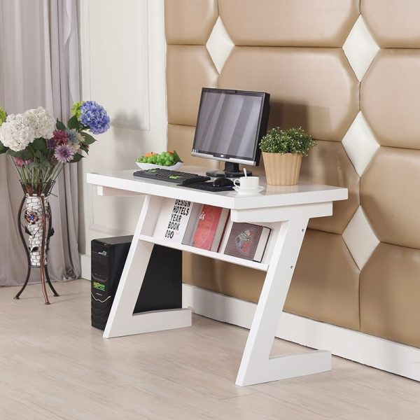 Bàn làm việc chân sắt chữ Z hiện đại