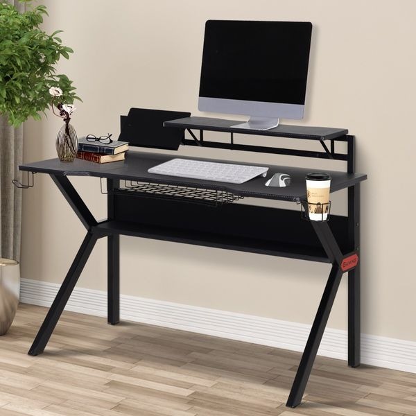 Bàn làm việc chân sắt chữ K độc đáo