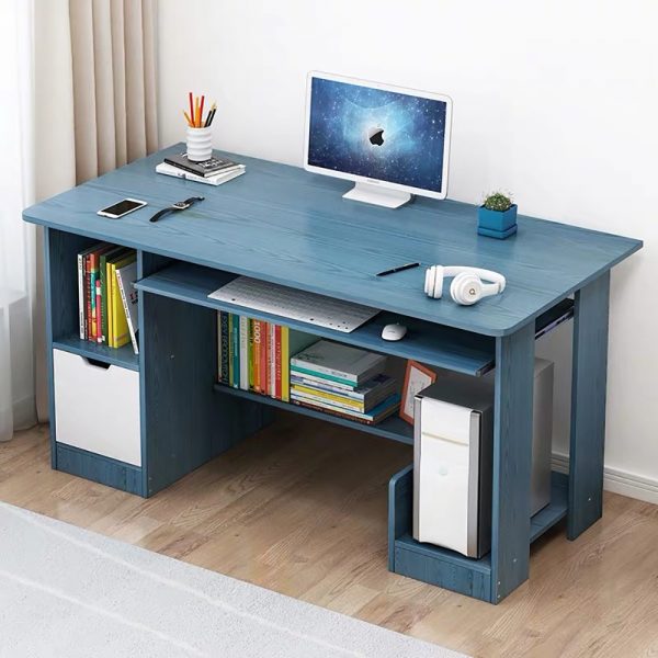 Bàn máy tính đẹp và trẻ trung từ gỗ tự nhiên 