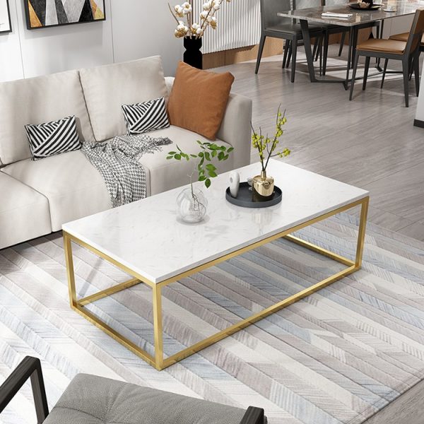 Thiết kế mặt bàn sofa hình chữ nhật truyền thống được rất nhiều khách hàng ưa chuộng và sử dụng trong thời gian dài.