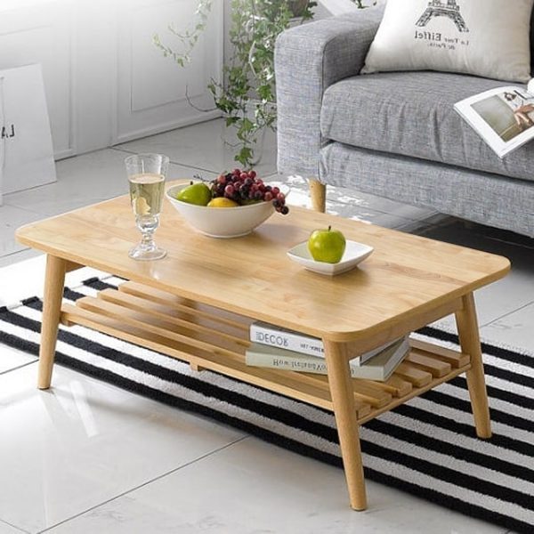 Bàn sofa không chỉ dùng để “thưởng trà” mà còn được dùng để lưu trữ những món đồ yêu thích.