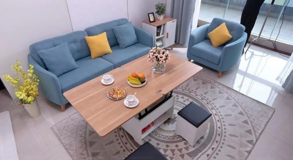 Bàn trà không chỉ là nơi giúp bạn thưởng trà mà còn là nơi để bày trí, trang trí căn phòng yêu thích của bạn một cách tiện nghi và hiện đại hơn.
