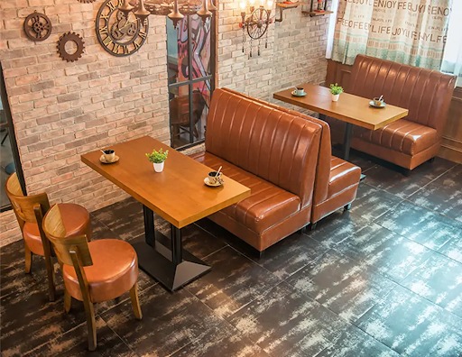 Ghế cafe sofa văng sang trọng